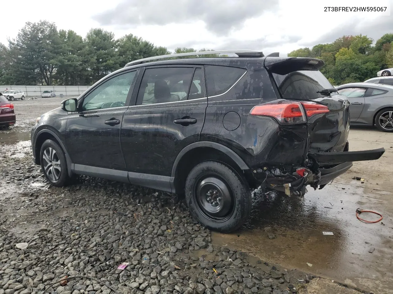 2017 Toyota Rav4 Le VIN: 2T3BFREV2HW595067 Lot: 73734694