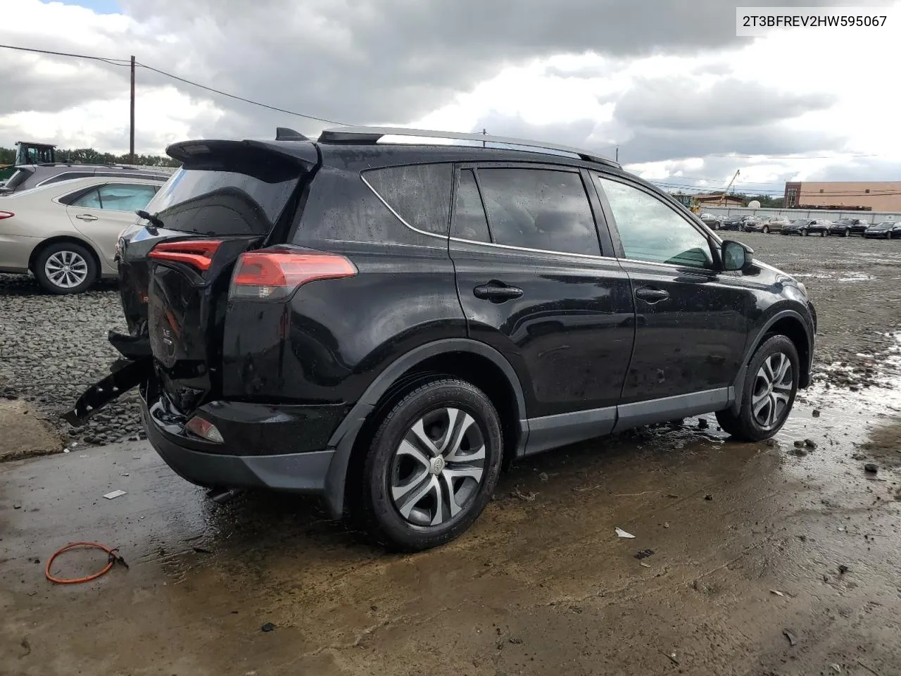 2017 Toyota Rav4 Le VIN: 2T3BFREV2HW595067 Lot: 73734694