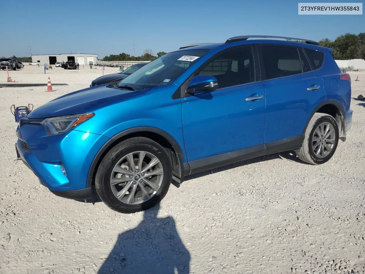 2T3YFREV1HW355843 2017 Toyota Rav4 Limited