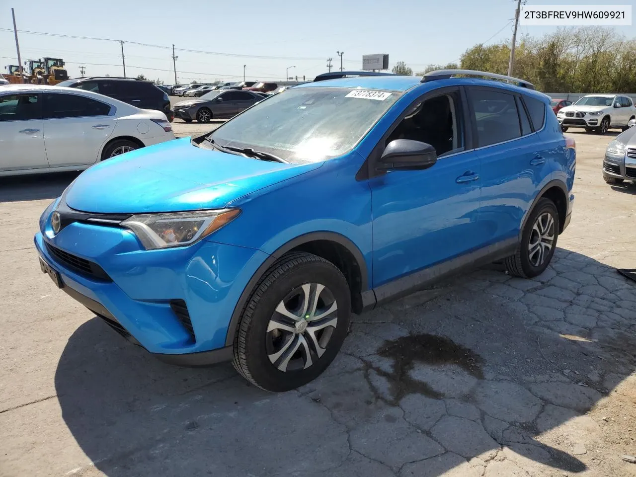 2017 Toyota Rav4 Le VIN: 2T3BFREV9HW609921 Lot: 73778374