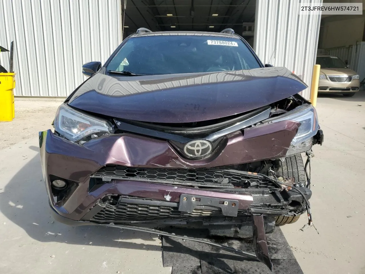 2017 Toyota Rav4 Se VIN: 2T3JFREV6HW574721 Lot: 73788024