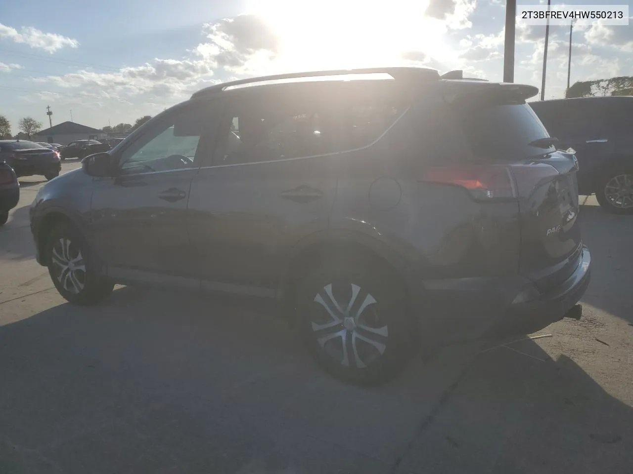 2017 Toyota Rav4 Le VIN: 2T3BFREV4HW550213 Lot: 73957354