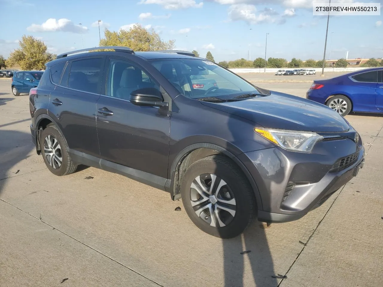 2017 Toyota Rav4 Le VIN: 2T3BFREV4HW550213 Lot: 73957354