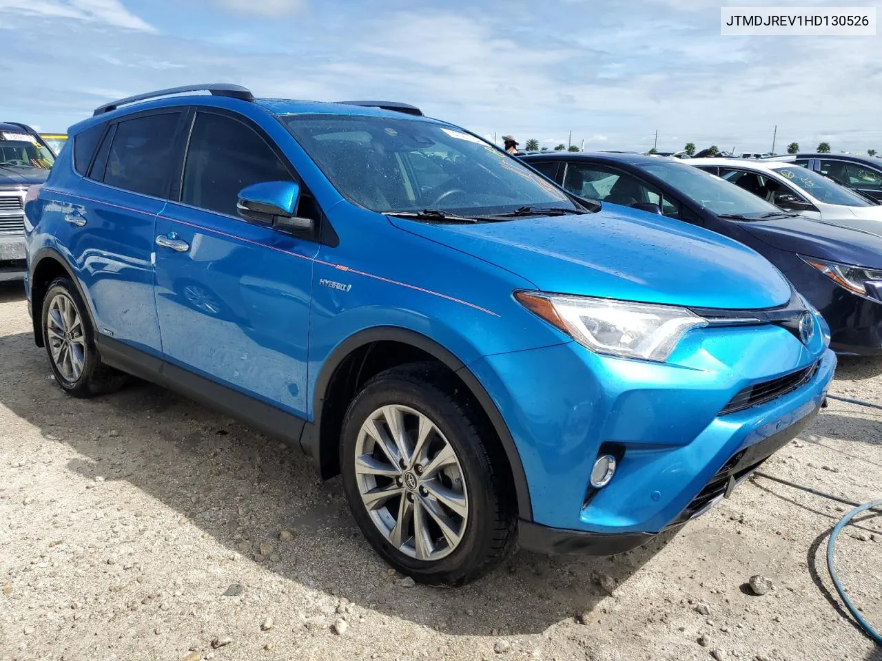 JTMDJREV1HD130526 2017 Toyota Rav4 Hv Limited