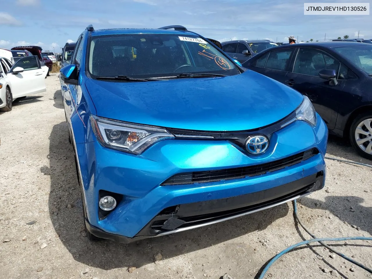 JTMDJREV1HD130526 2017 Toyota Rav4 Hv Limited