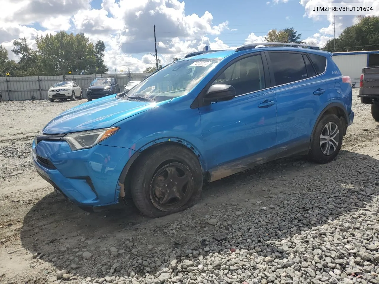 2017 Toyota Rav4 Le VIN: JTMZFREV8HJ101694 Lot: 74280734