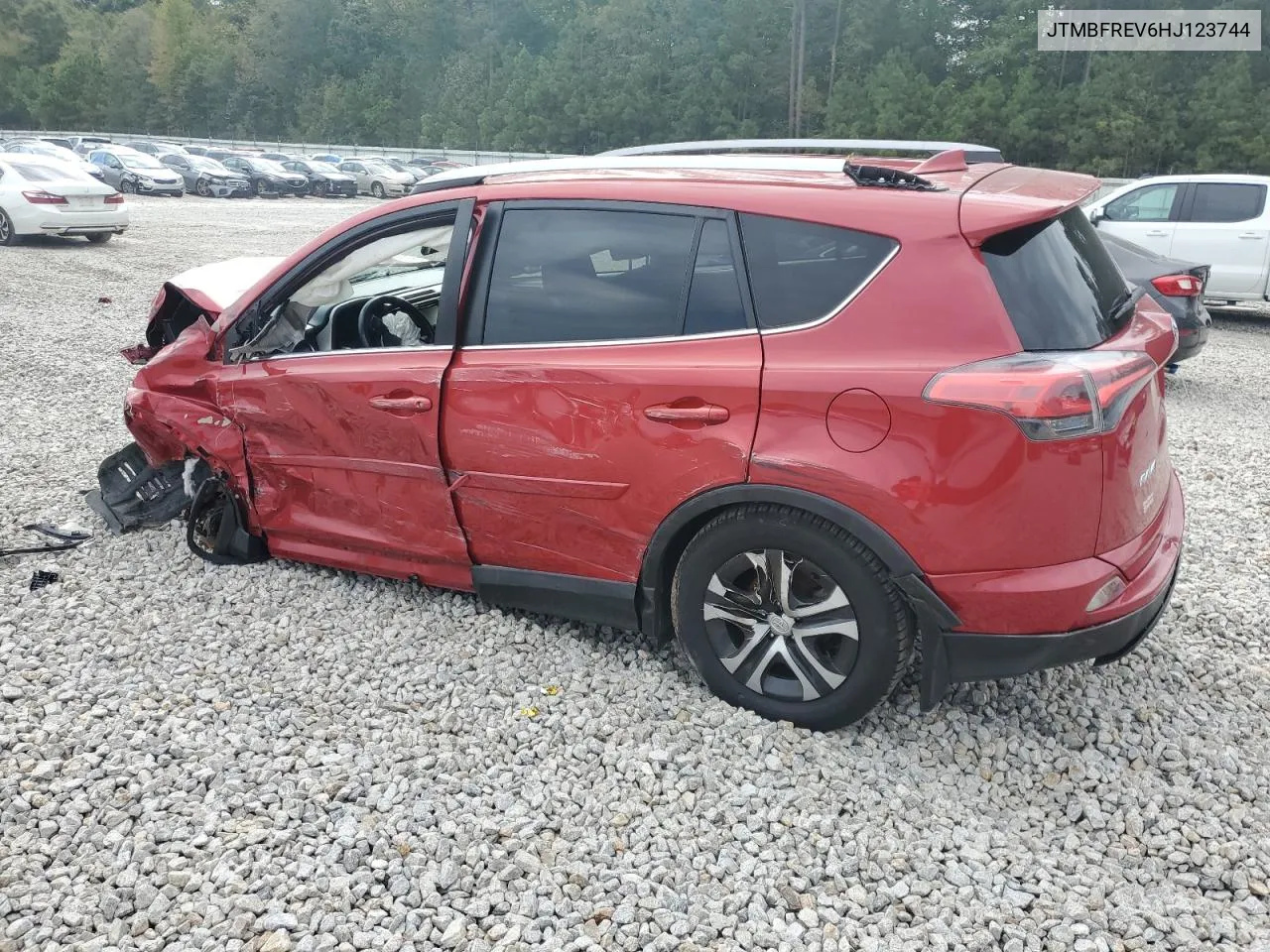 2017 Toyota Rav4 Le VIN: JTMBFREV6HJ123744 Lot: 74508294