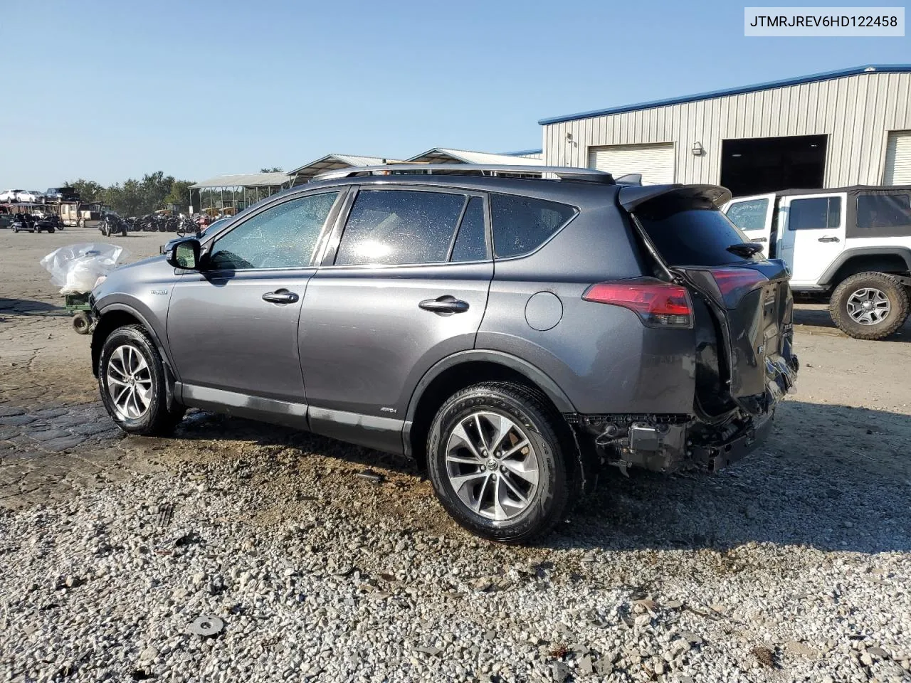 2017 Toyota Rav4 Hv Le VIN: JTMRJREV6HD122458 Lot: 74704744