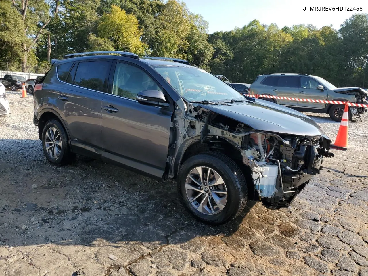 2017 Toyota Rav4 Hv Le VIN: JTMRJREV6HD122458 Lot: 74704744