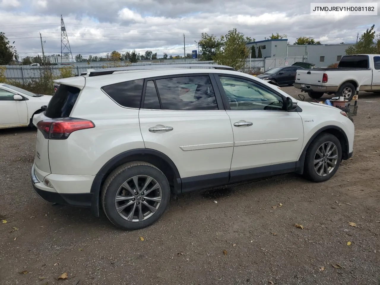 2017 Toyota Rav4 Hv Limited VIN: JTMDJREV1HD081182 Lot: 75326784