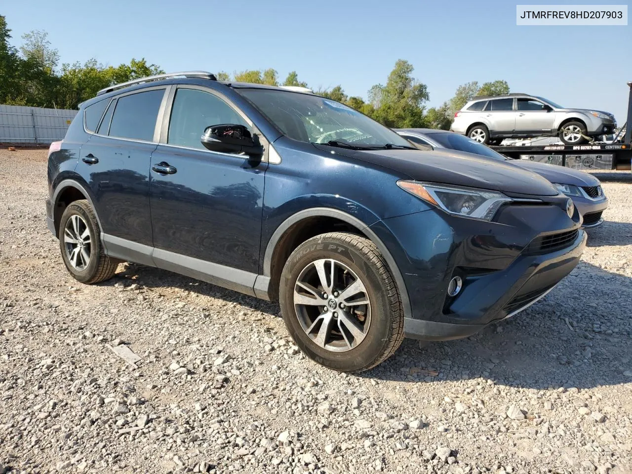 2017 Toyota Rav4 Xle VIN: JTMRFREV8HD207903 Lot: 75346254