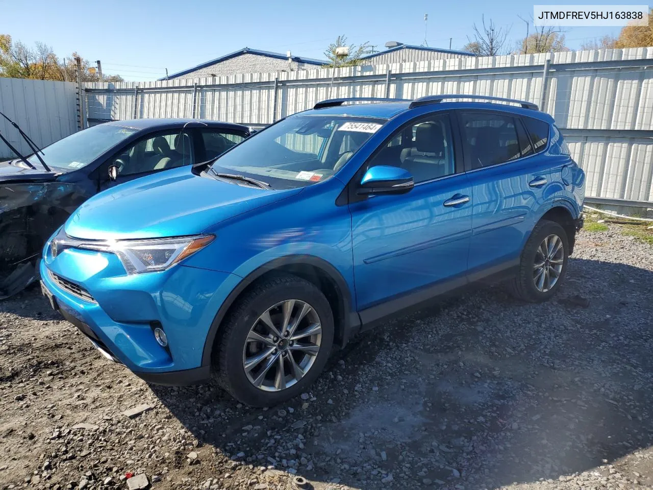 JTMDFREV5HJ163838 2017 Toyota Rav4 Limited