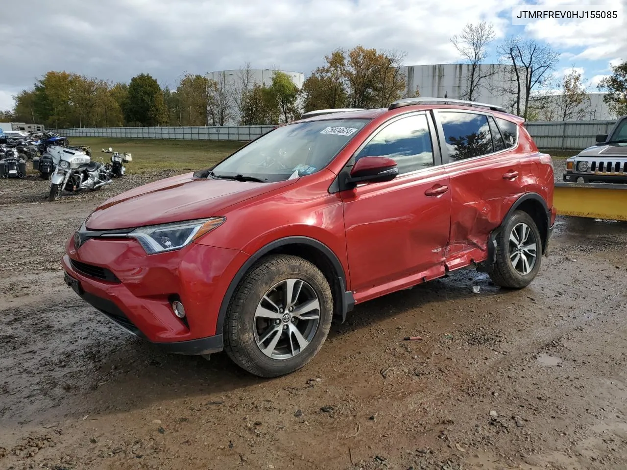 2017 Toyota Rav4 Xle VIN: JTMRFREV0HJ155085 Lot: 75824624