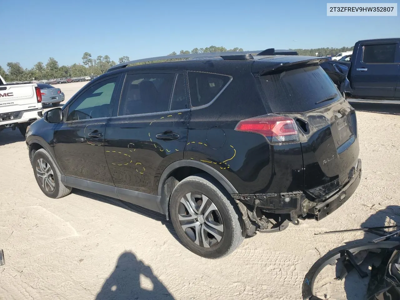 2017 Toyota Rav4 Le VIN: 2T3ZFREV9HW352807 Lot: 76418574