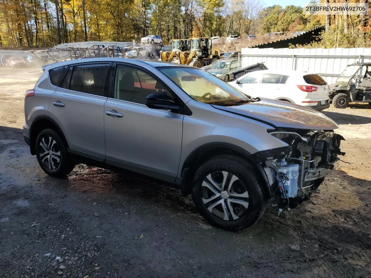 2017 Toyota Rav4 Le VIN: 2T3BFREV2HW692706 Lot: 76488804