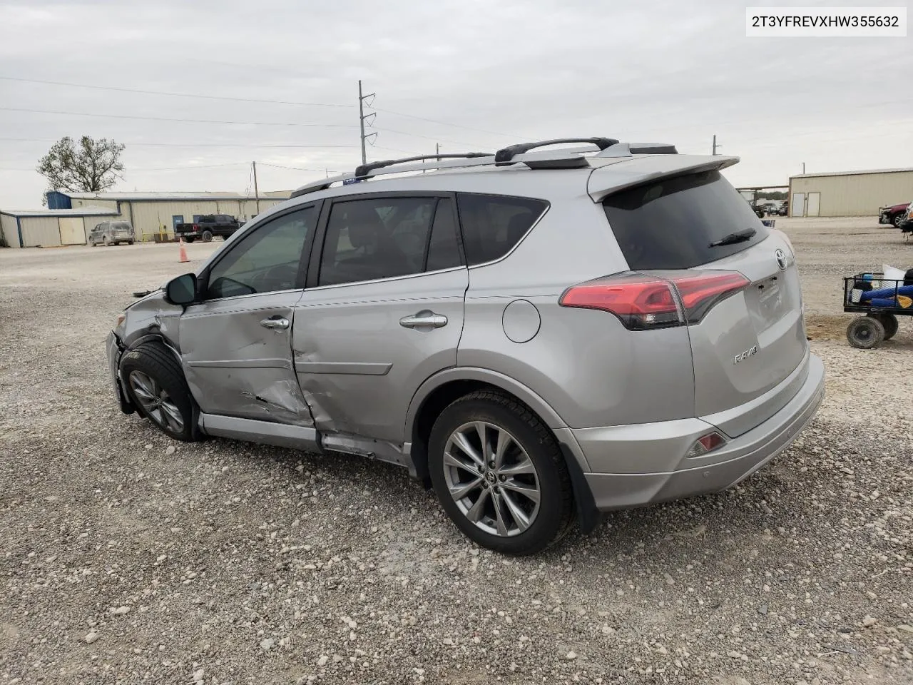 2T3YFREVXHW355632 2017 Toyota Rav4 Limited