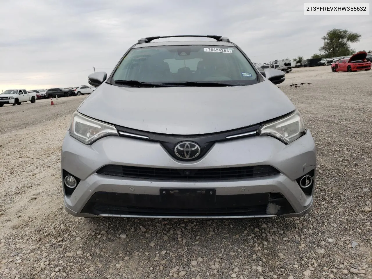 2T3YFREVXHW355632 2017 Toyota Rav4 Limited