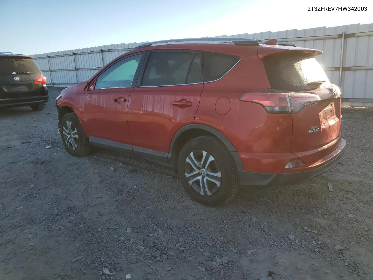 2017 Toyota Rav4 Le VIN: 2T3ZFREV7HW342003 Lot: 76555284