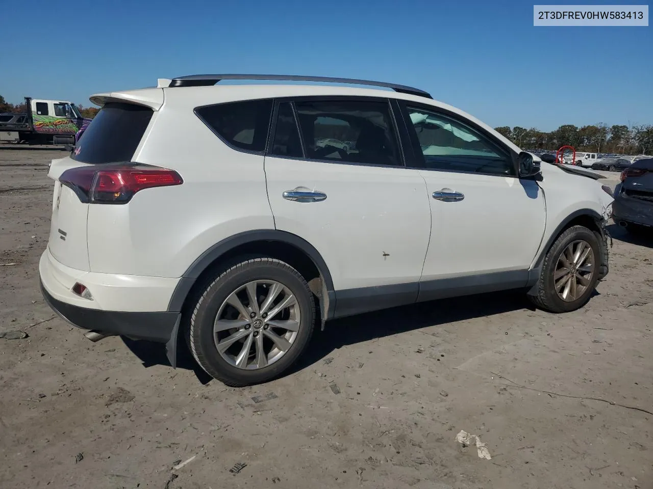 2017 Toyota Rav4 Limited VIN: 2T3DFREV0HW583413 Lot: 76714184