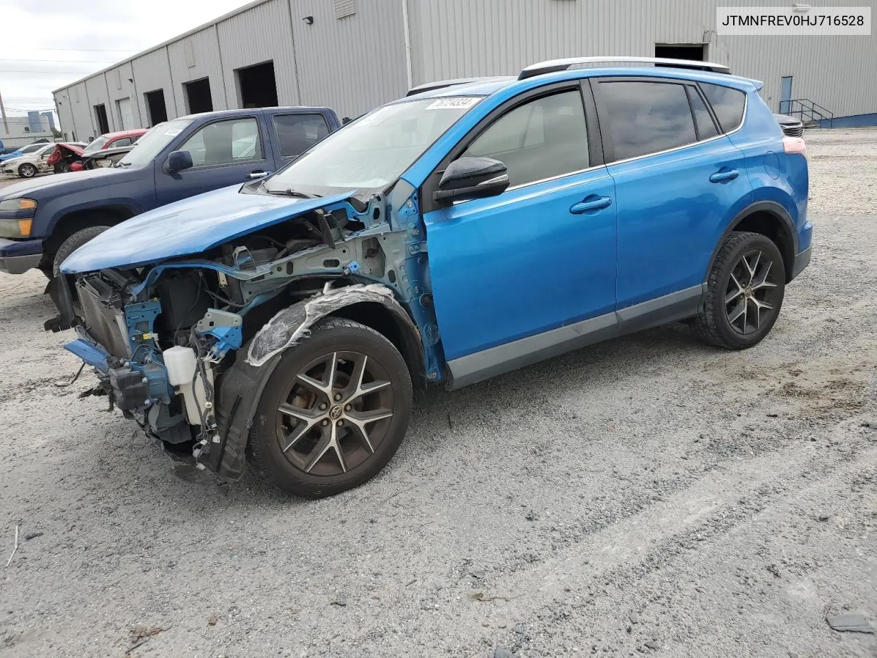 2017 Toyota Rav4 Se VIN: JTMNFREV0HJ716528 Lot: 76724334