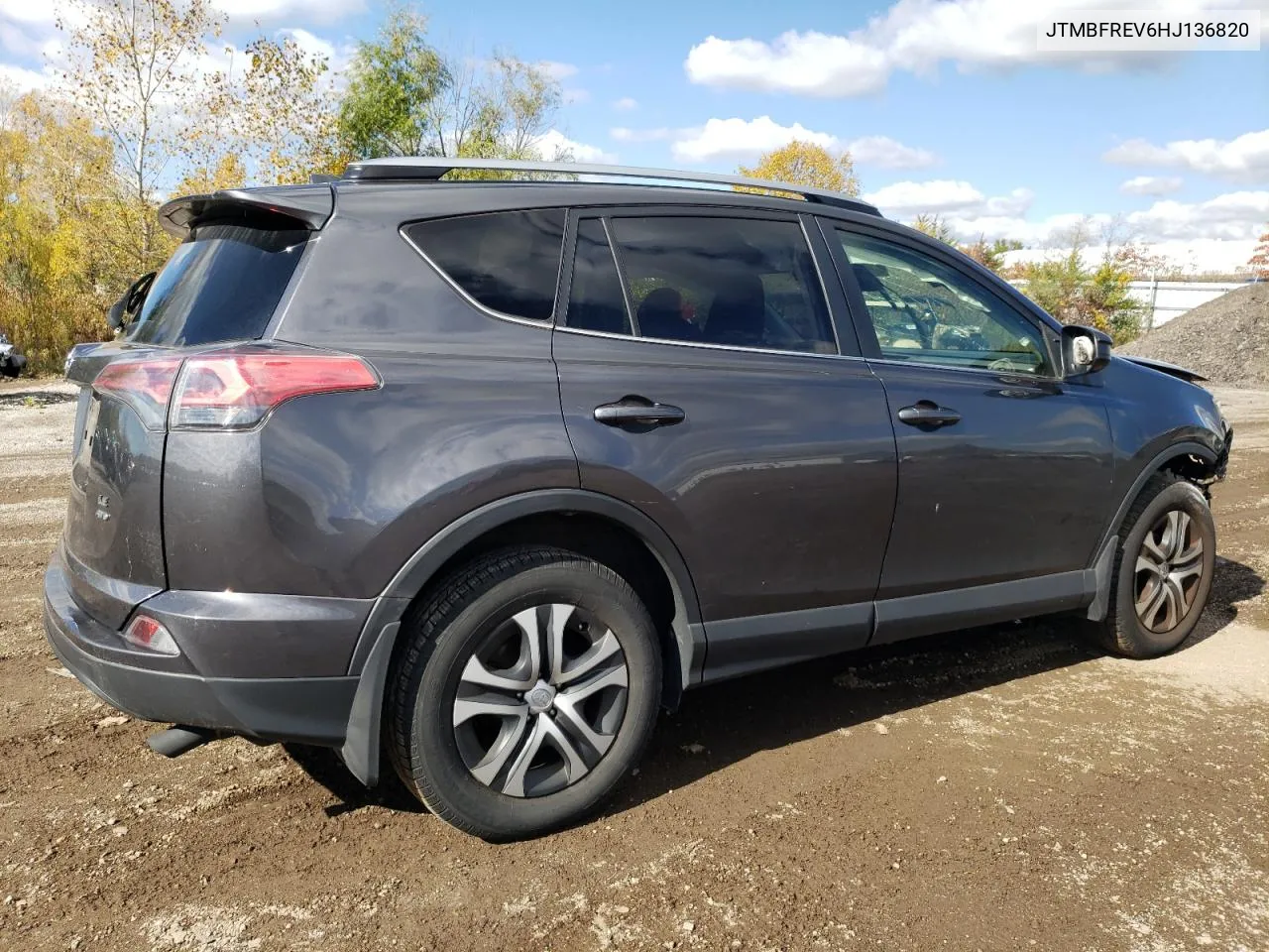 2017 Toyota Rav4 Le VIN: JTMBFREV6HJ136820 Lot: 76732254