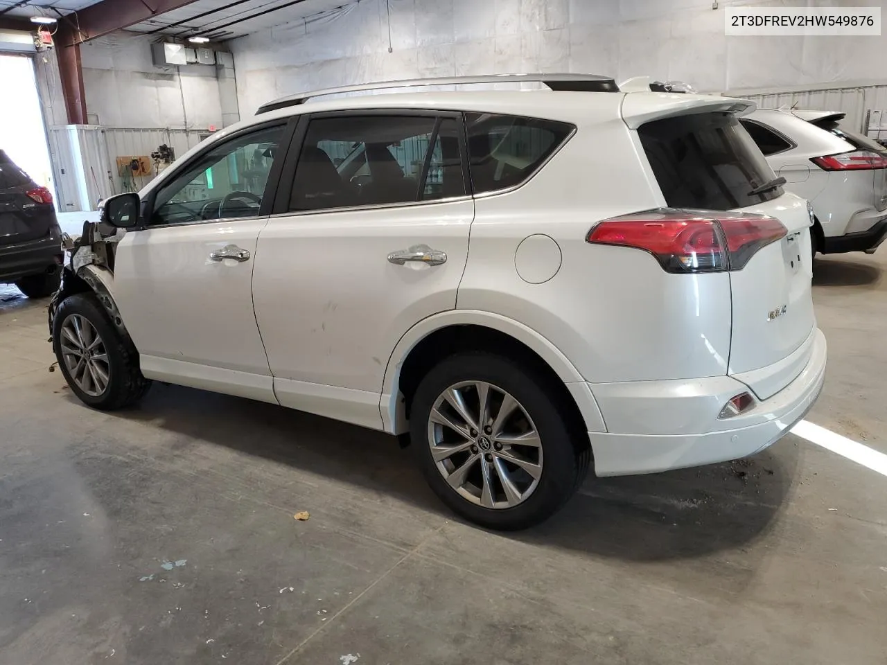 2017 Toyota Rav4 Limited VIN: 2T3DFREV2HW549876 Lot: 76826634