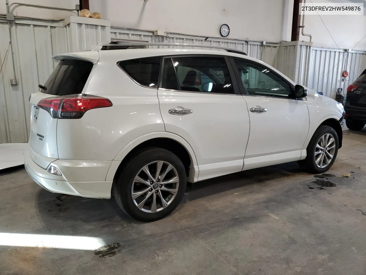 2017 Toyota Rav4 Limited VIN: 2T3DFREV2HW549876 Lot: 76826634