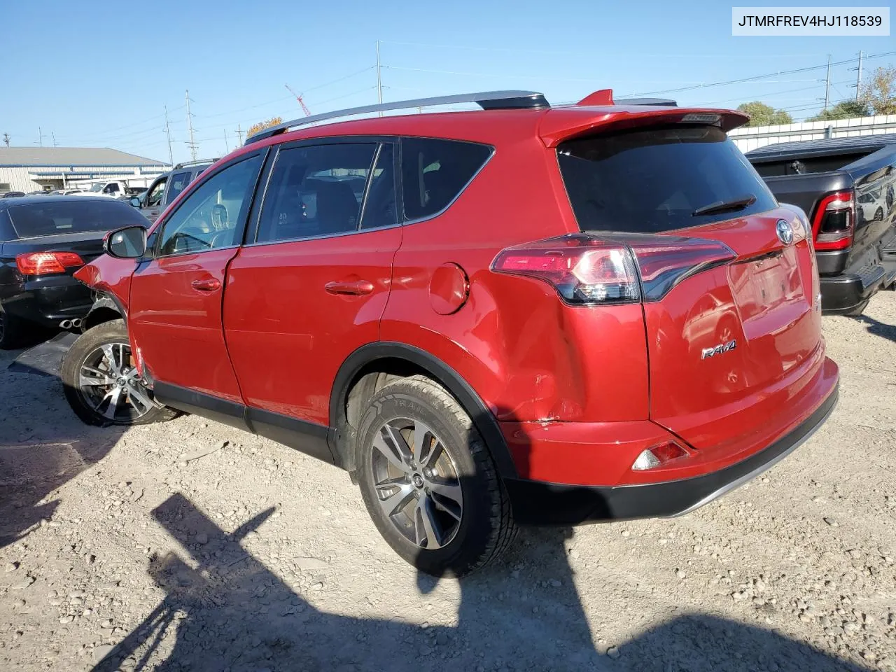 2017 Toyota Rav4 Xle VIN: JTMRFREV4HJ118539 Lot: 76910954