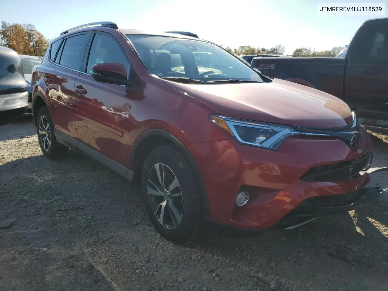 2017 Toyota Rav4 Xle VIN: JTMRFREV4HJ118539 Lot: 76910954