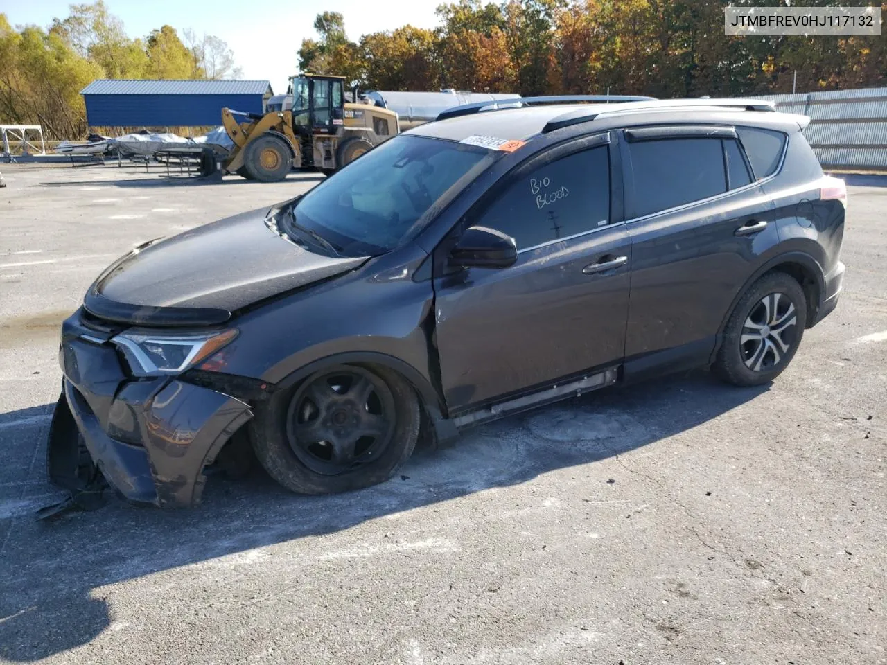 2017 Toyota Rav4 Le VIN: JTMBFREV0HJ117132 Lot: 76921814