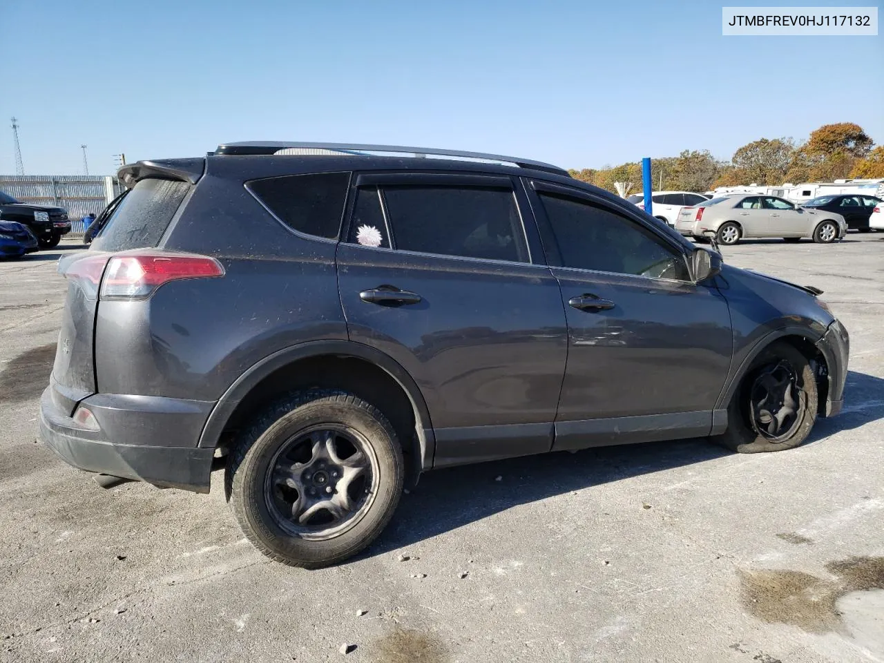 2017 Toyota Rav4 Le VIN: JTMBFREV0HJ117132 Lot: 76921814