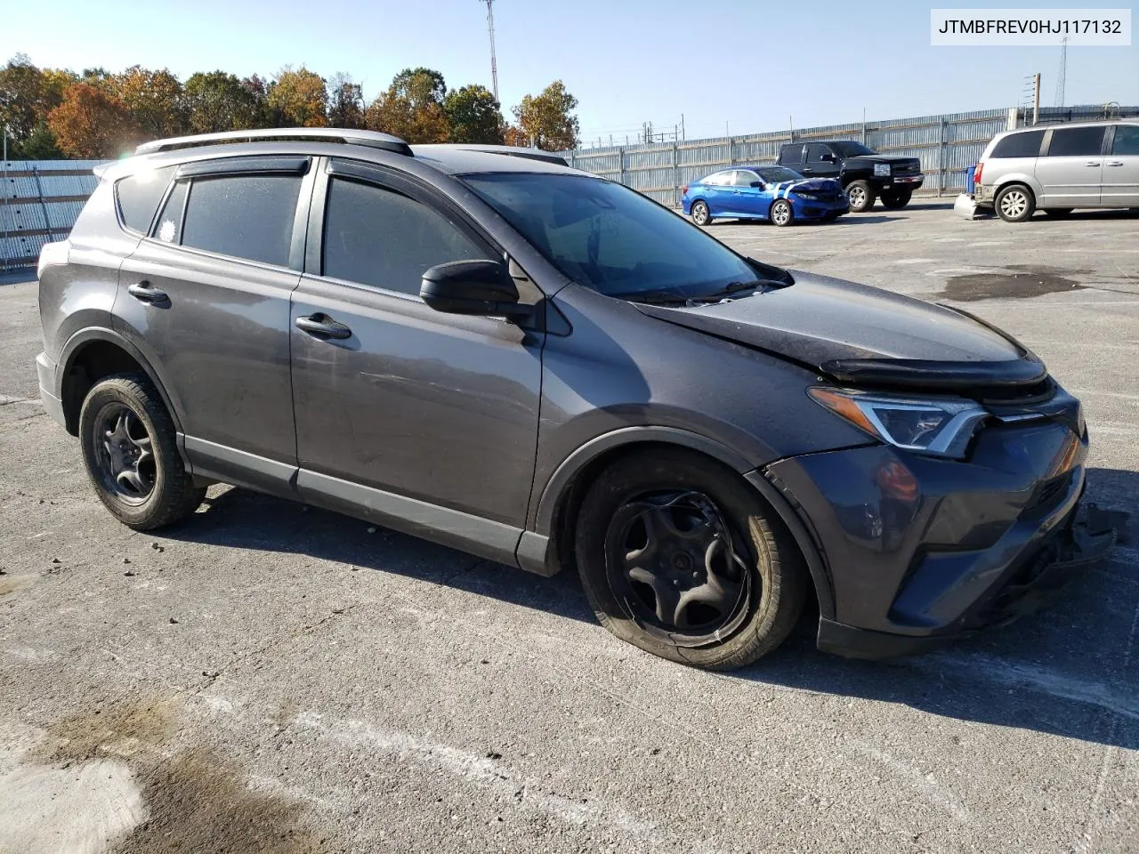 2017 Toyota Rav4 Le VIN: JTMBFREV0HJ117132 Lot: 76921814