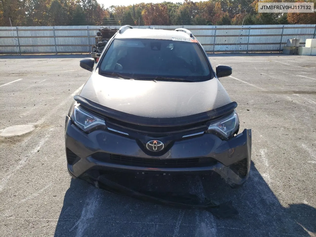 2017 Toyota Rav4 Le VIN: JTMBFREV0HJ117132 Lot: 76921814