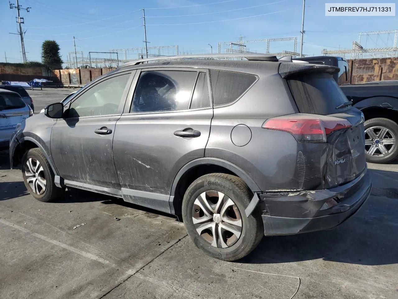 2017 Toyota Rav4 Le VIN: JTMBFREV7HJ711331 Lot: 76941174