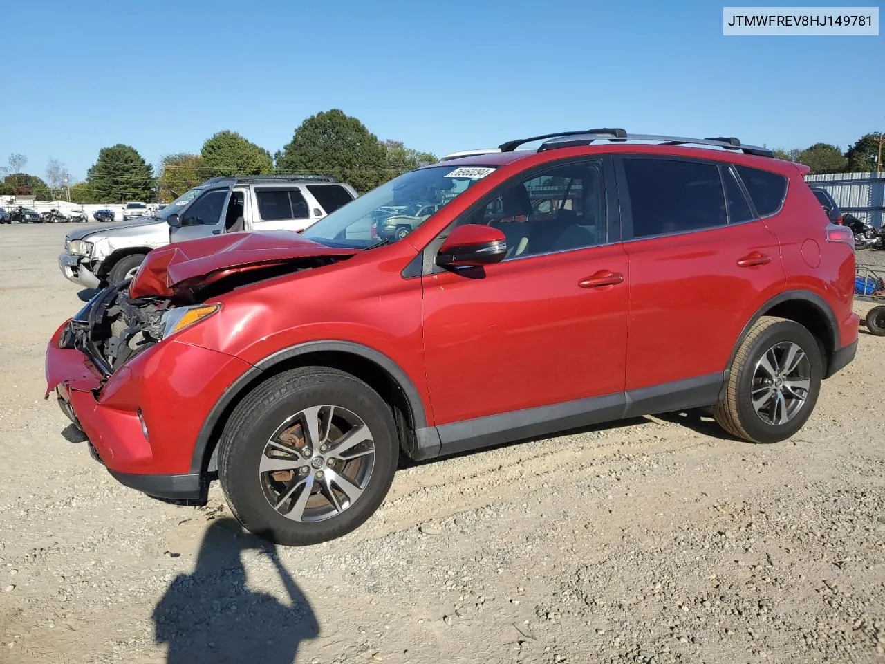 2017 Toyota Rav4 Xle VIN: JTMWFREV8HJ149781 Lot: 76960294