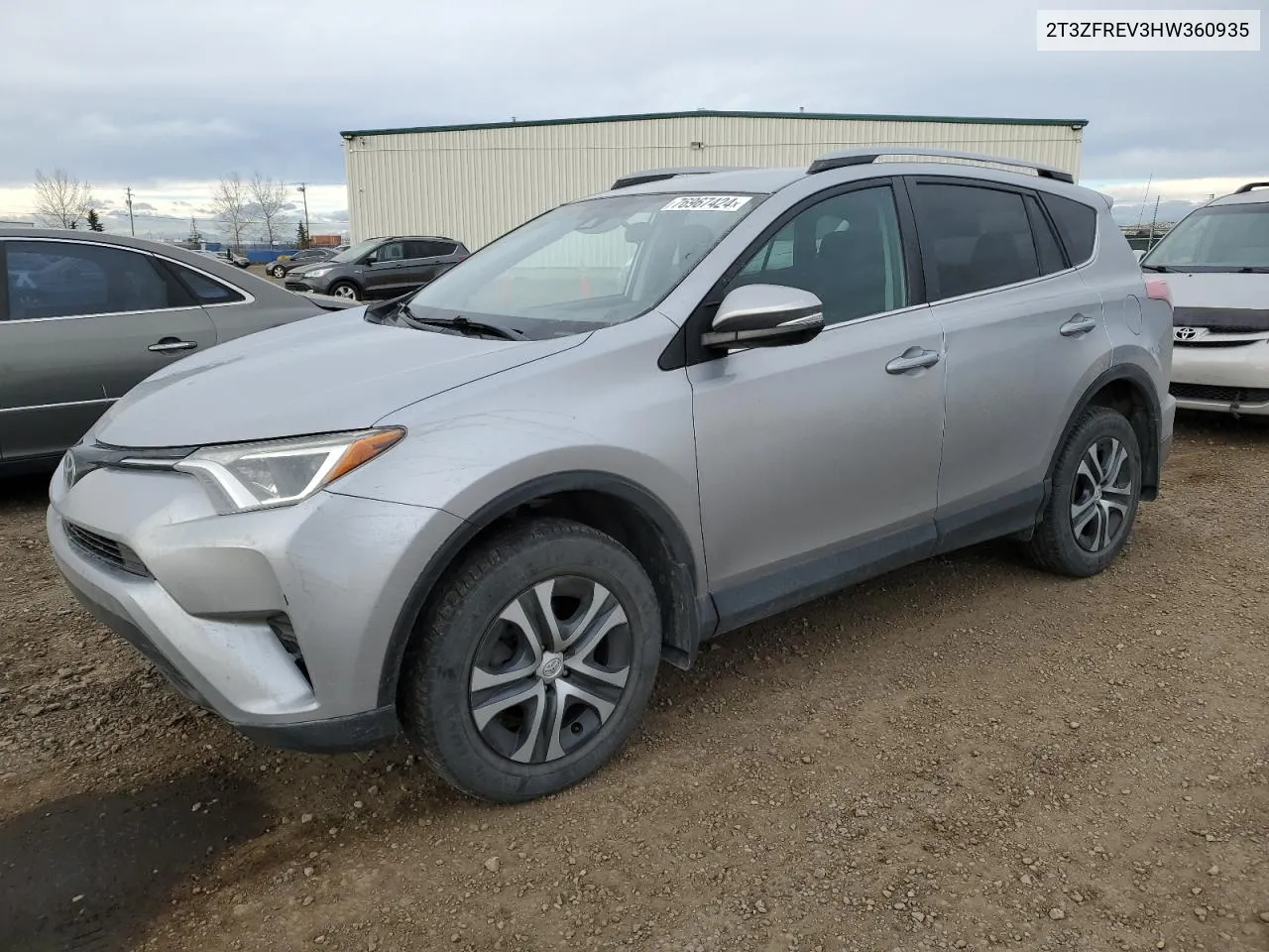 2017 Toyota Rav4 Le VIN: 2T3ZFREV3HW360935 Lot: 76967424