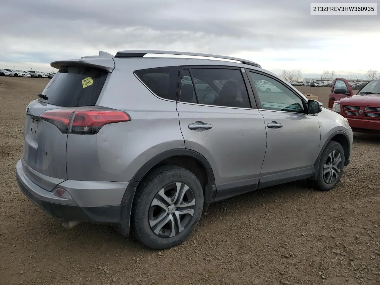 2017 Toyota Rav4 Le VIN: 2T3ZFREV3HW360935 Lot: 76967424