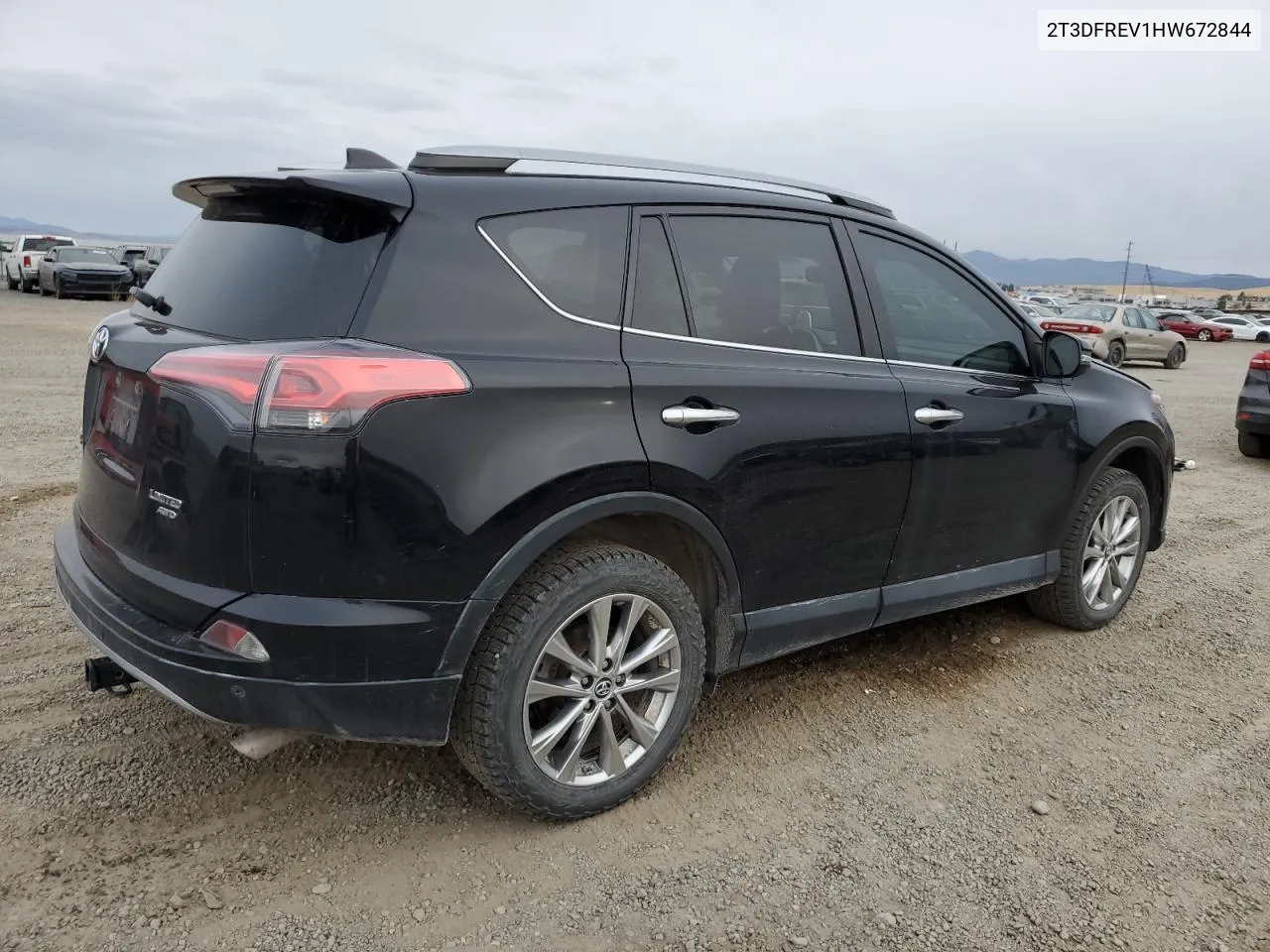 2T3DFREV1HW672844 2017 Toyota Rav4 Limited