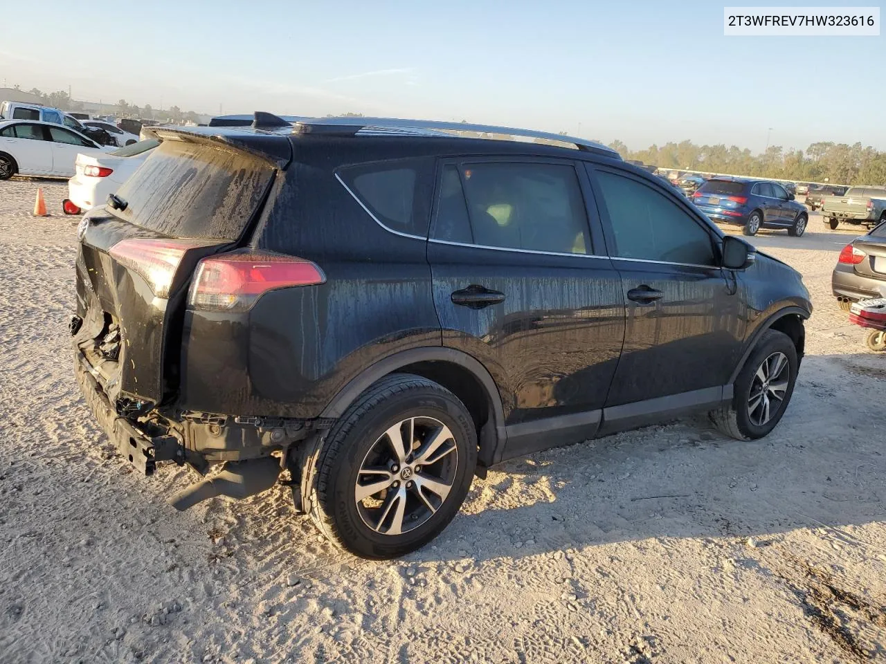 2017 Toyota Rav4 Xle VIN: 2T3WFREV7HW323616 Lot: 77161584