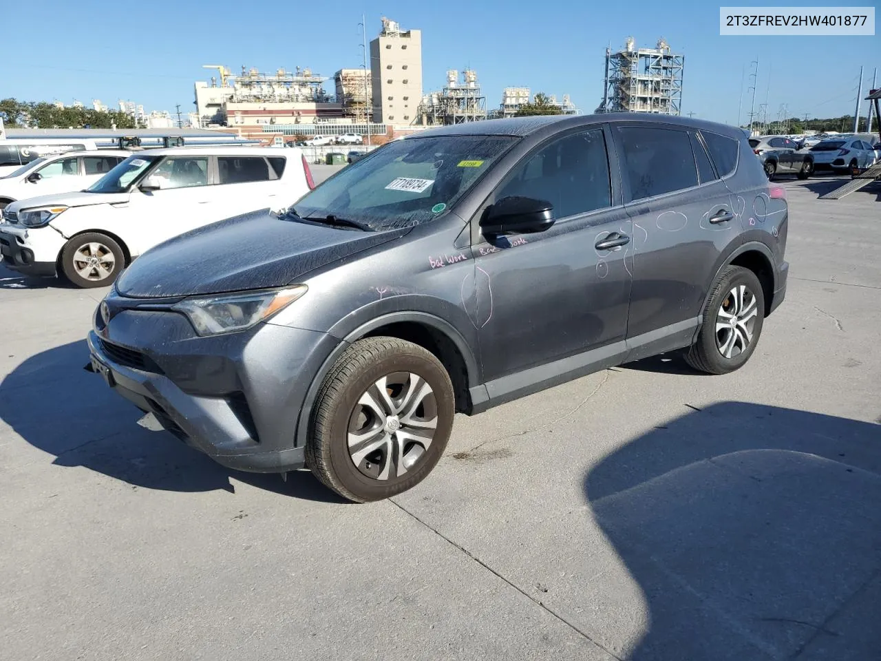 2017 Toyota Rav4 Le VIN: 2T3ZFREV2HW401877 Lot: 77189734