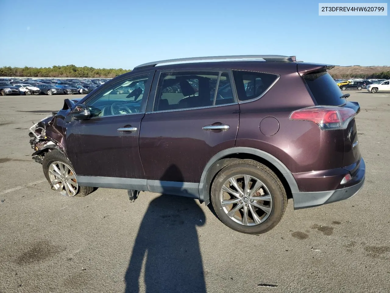 2017 Toyota Rav4 Limited VIN: 2T3DFREV4HW620799 Lot: 77217054