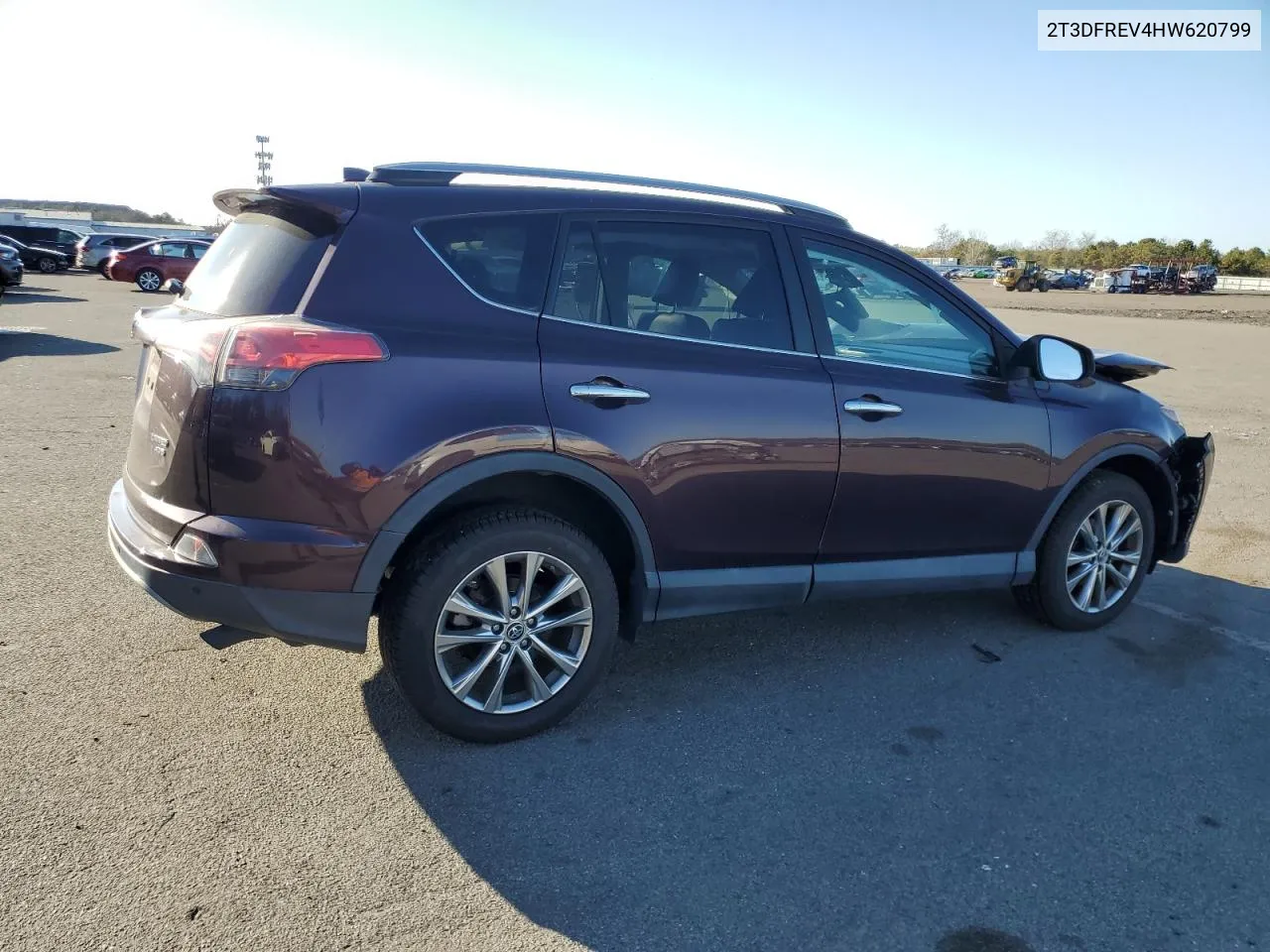 2017 Toyota Rav4 Limited VIN: 2T3DFREV4HW620799 Lot: 77217054