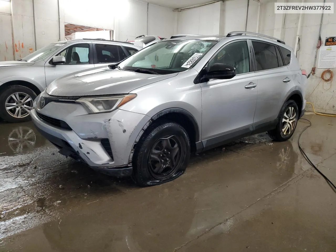 2T3ZFREV2HW377922 2017 Toyota Rav4 Le