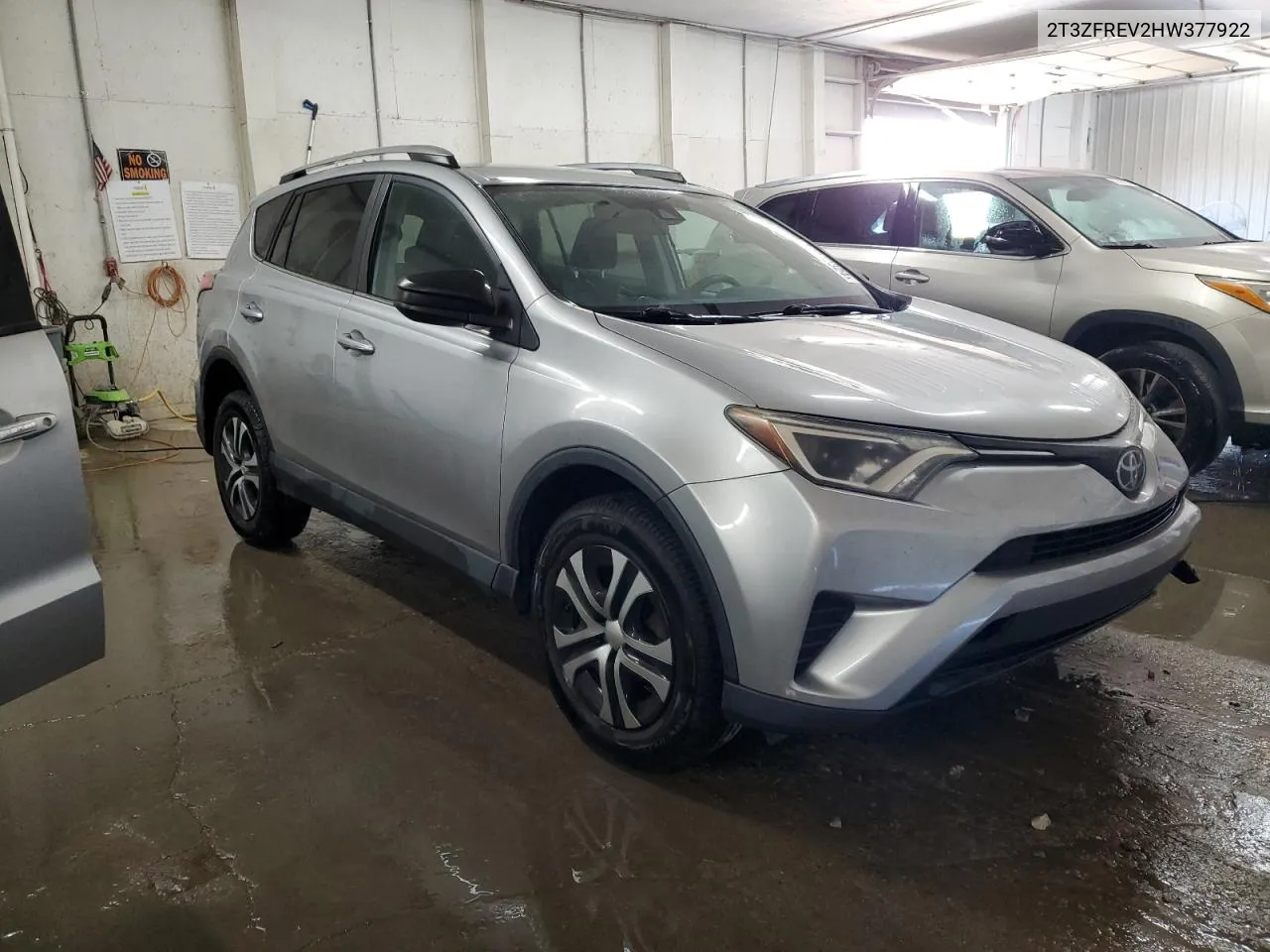 2017 Toyota Rav4 Le VIN: 2T3ZFREV2HW377922 Lot: 77240824