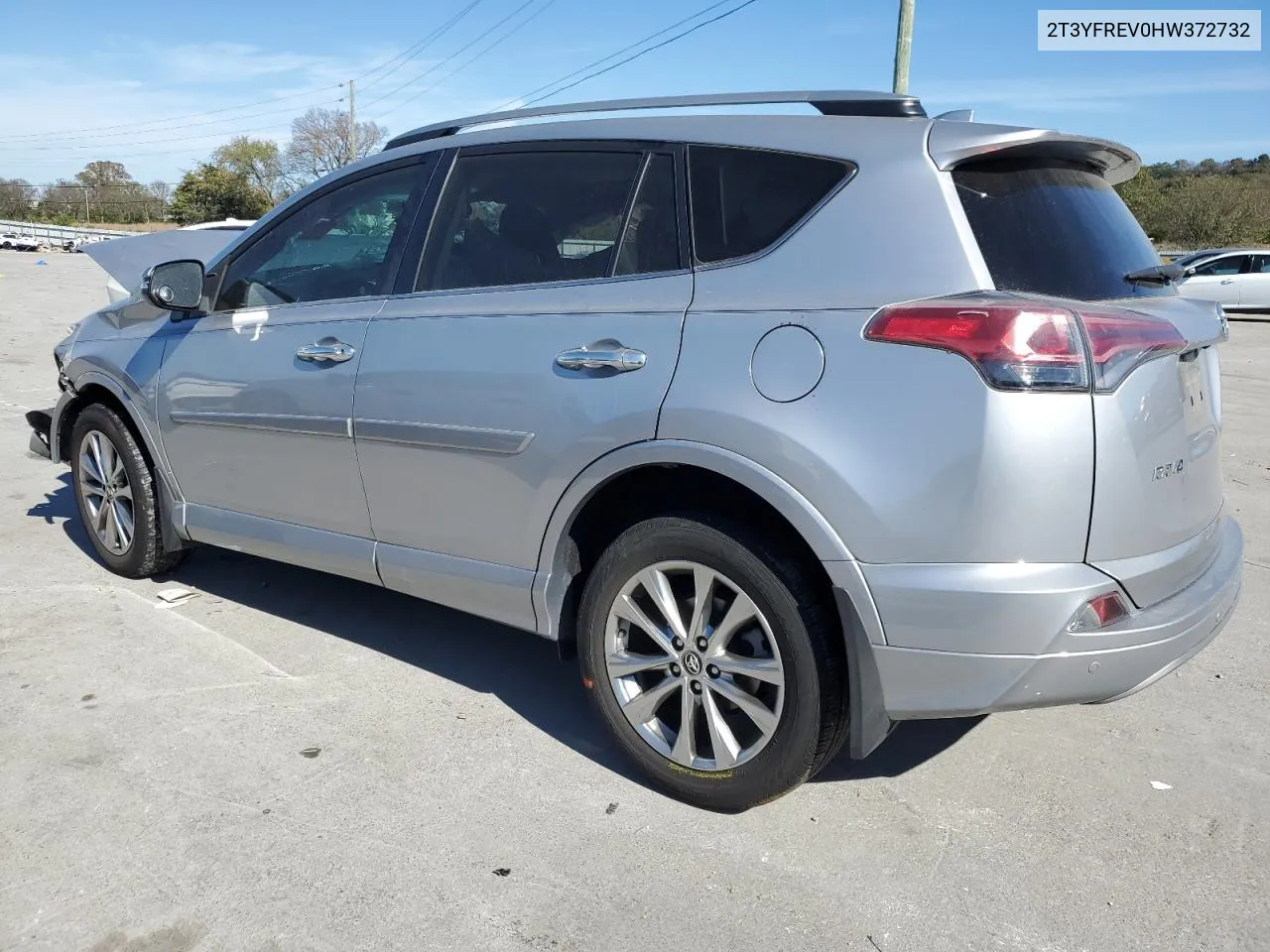 2017 Toyota Rav4 Limited VIN: 2T3YFREV0HW372732 Lot: 77250774