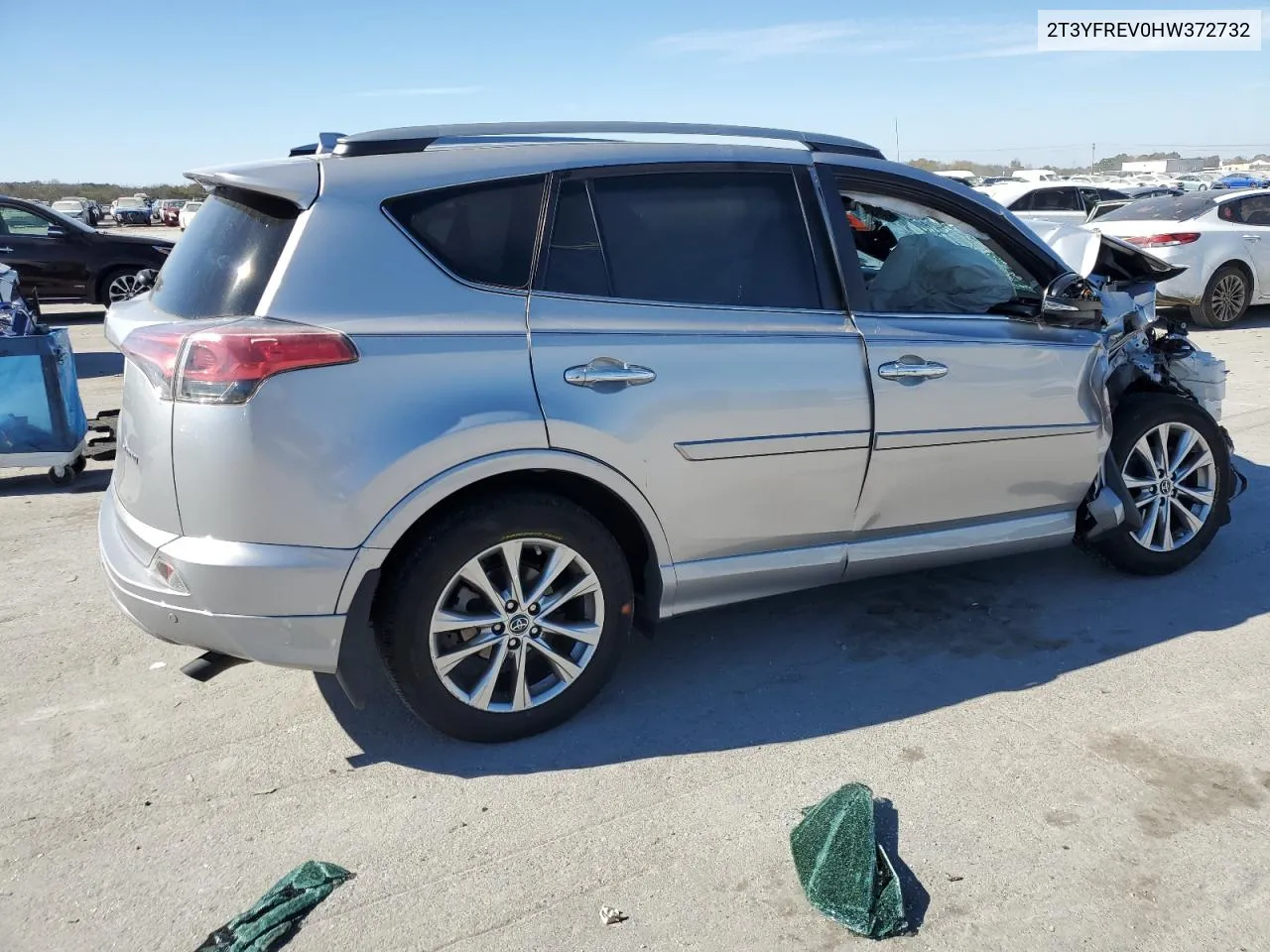 2017 Toyota Rav4 Limited VIN: 2T3YFREV0HW372732 Lot: 77250774