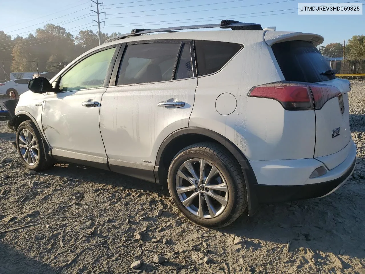 2017 Toyota Rav4 Hv Limited VIN: JTMDJREV3HD069325 Lot: 77334244