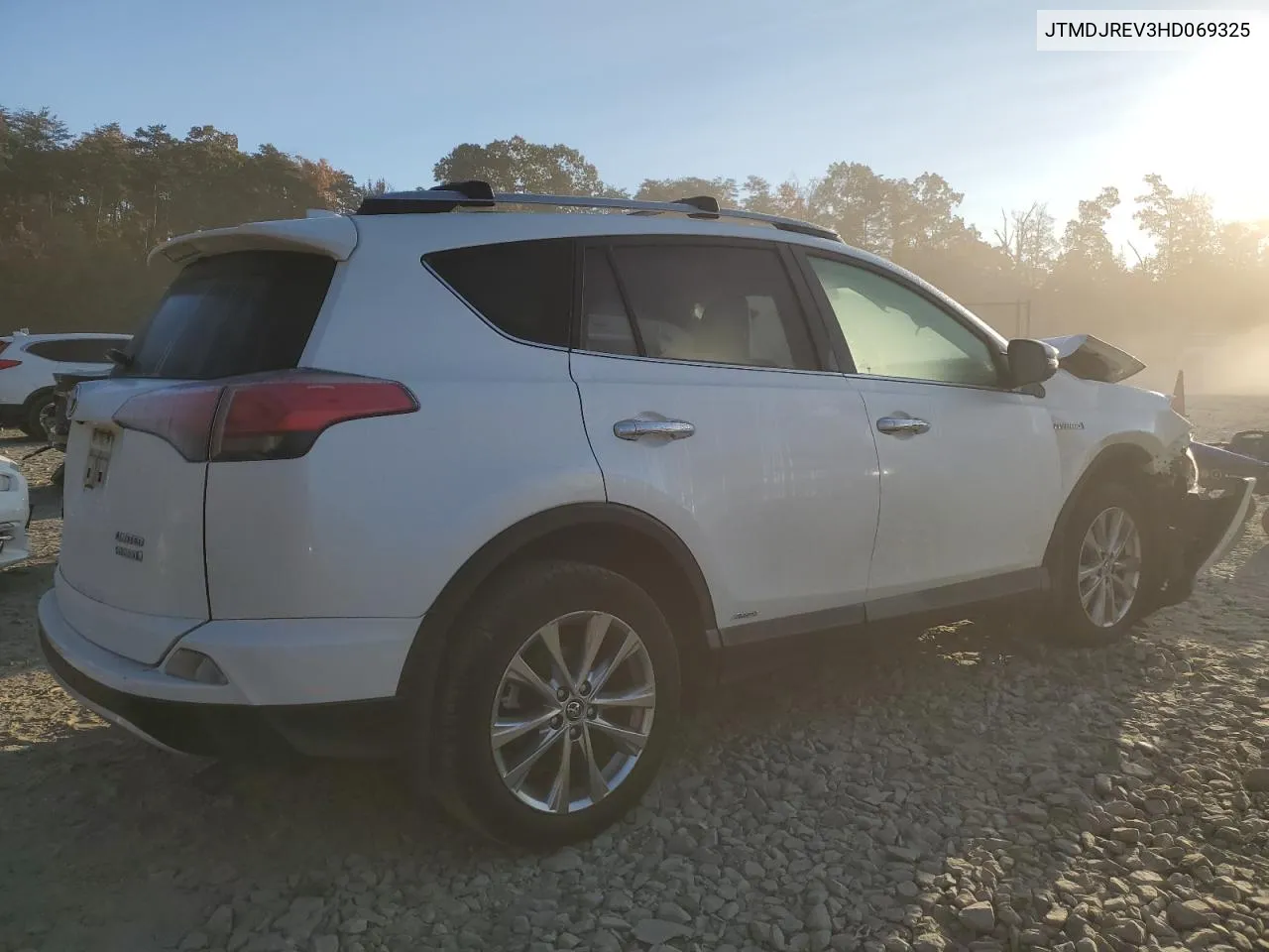 2017 Toyota Rav4 Hv Limited VIN: JTMDJREV3HD069325 Lot: 77334244