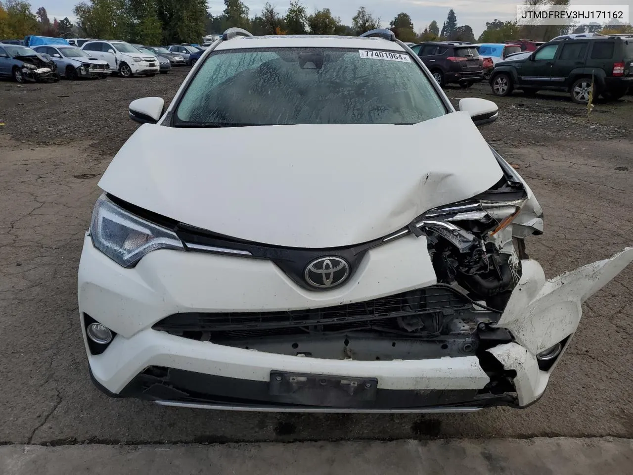 JTMDFREV3HJ171162 2017 Toyota Rav4 Limited