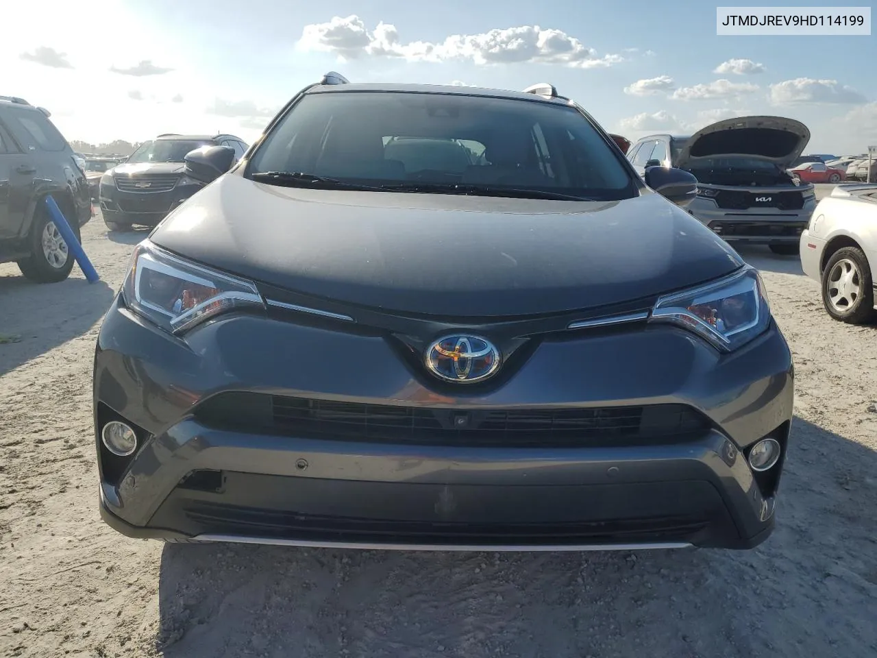 2017 Toyota Rav4 Hv Limited VIN: JTMDJREV9HD114199 Lot: 77436744